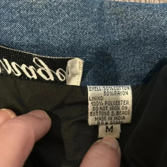 🌸Vintage Anage Women's Beaded/sequin Long Sleeve snap Front Jacket … - Picture 8 of 13